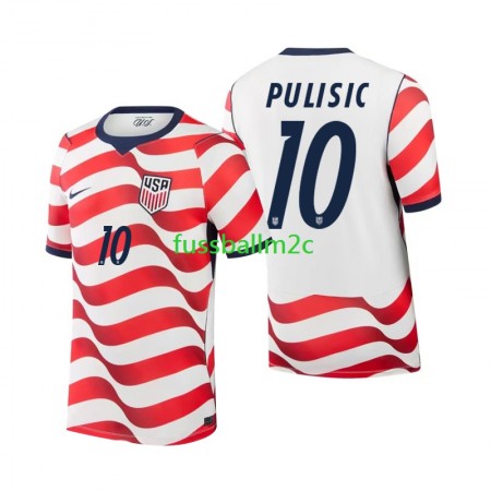 Fußballtrikots USA Christian Pulisic 10 Heim Trikotsatz WM 2026